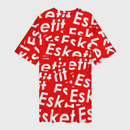 Женская длинная футболка Esketit Pattern / 3D-принт – фото 2