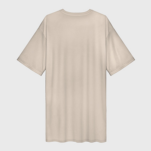 Женская длинная футболка Paint Fox / 3D-принт – фото 2