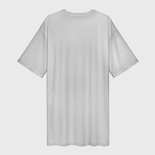 Женская длинная футболка Hello Fox / 3D-принт – фото 2