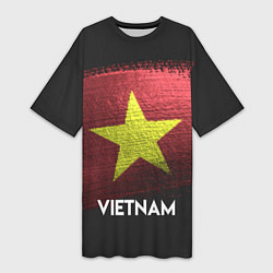 Женская длинная футболка Vietnam Style