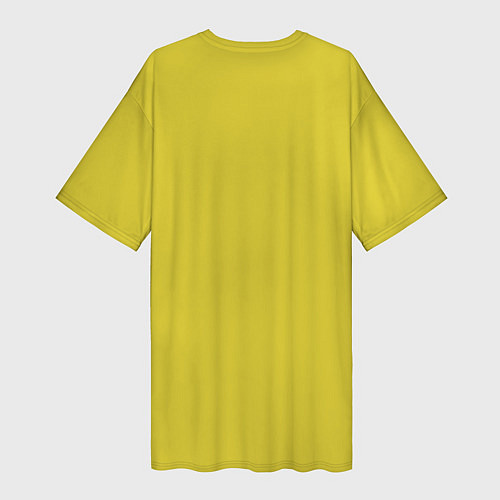 Женская длинная футболка Панда-маляр / 3D-принт – фото 2