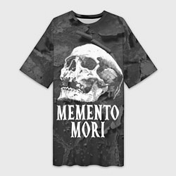 Женская длинная футболка Memento Mori