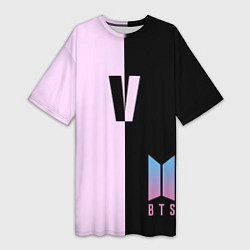 Женская длинная футболка BTS V
