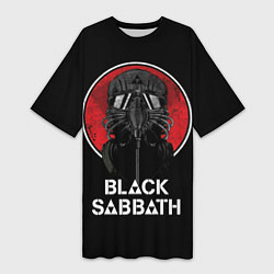 Футболка женская длинная Black Sabbath: The Dio Years, цвет: 3D-принт