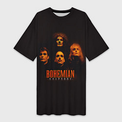 Женская длинная футболка Queen: Bohemian Rhapsody
