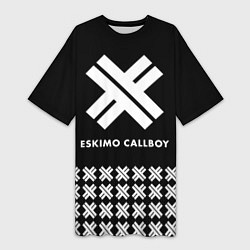 Женская длинная футболка Eskimo Callboy: Cross