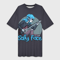 Женская длинная футболка Sally Face: Rock