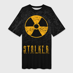 Женская длинная футболка STALKER: Radioactive