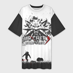 Женская длинная футболка The Witcher 3: Wild Hunt