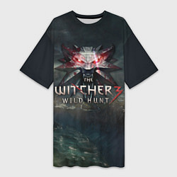 Женская длинная футболка The Witcher 3: Wild Hunt