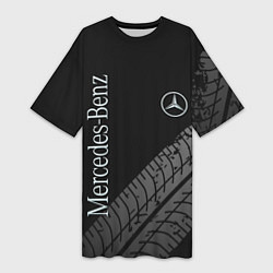 Женская длинная футболка Mercedes AMG: Street Style