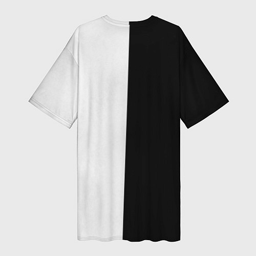 Женская длинная футболка Чёрный клевер / 3D-принт – фото 2