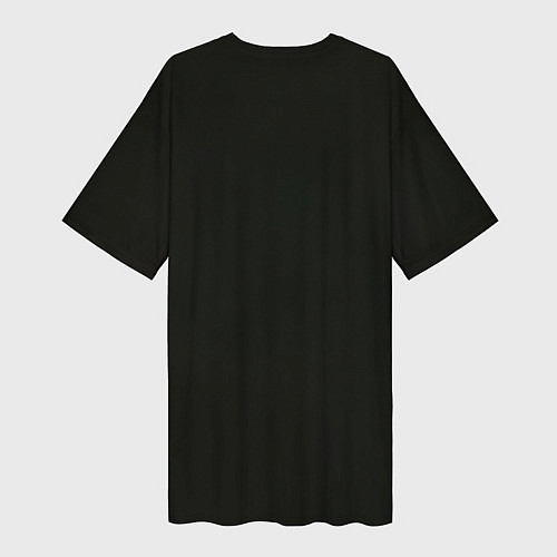 Женская длинная футболка Тодд / 3D-принт – фото 2