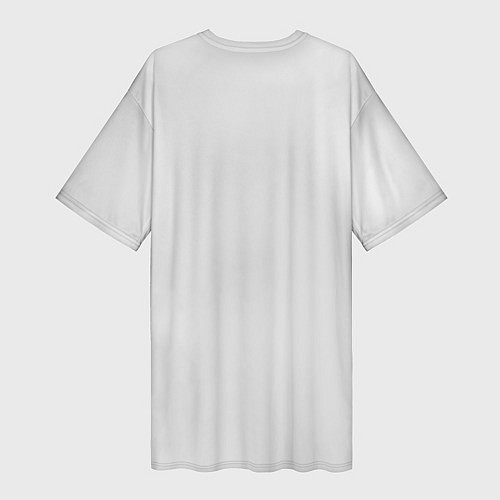 Женская длинная футболка Дзюдо бойцы / 3D-принт – фото 2