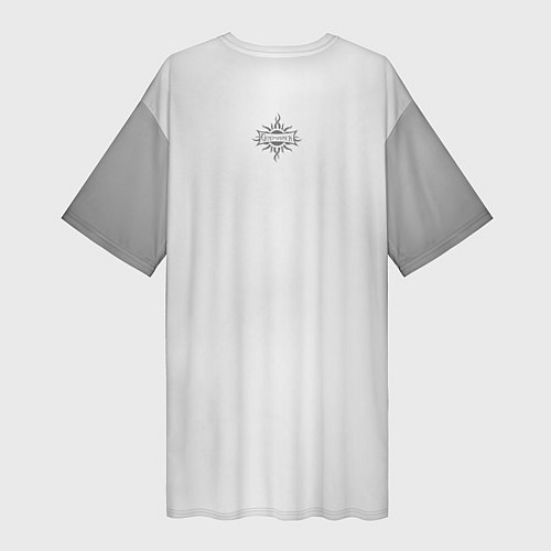 Женская длинная футболка Godsmack / 3D-принт – фото 2