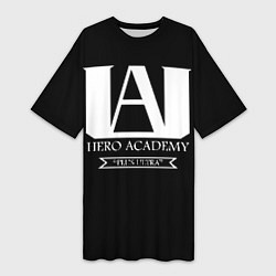 Женская длинная футболка UA HERO ACADEMY logo