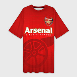 Женская длинная футболка Arsenal