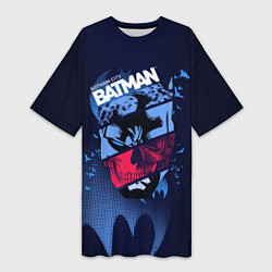 Футболка женская длинная Gotham City Batman, цвет: 3D-принт