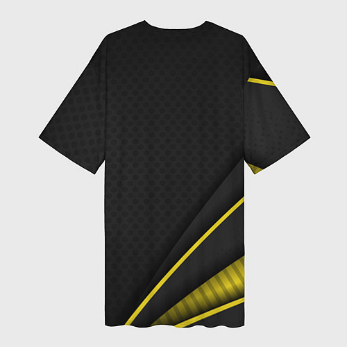 Женская длинная футболка Mass Effect N7 / 3D-принт – фото 2