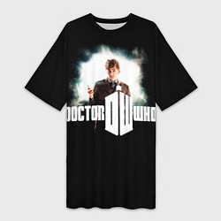 Женская длинная футболка Doctor Who