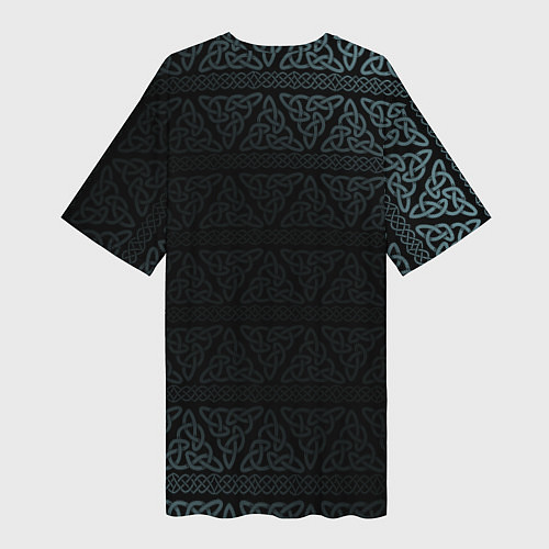 Женская длинная футболка Odinn / 3D-принт – фото 2