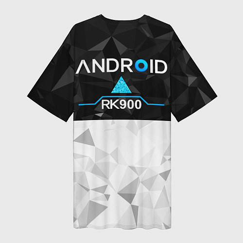 Женская длинная футболка RK900 CONNOR / 3D-принт – фото 2