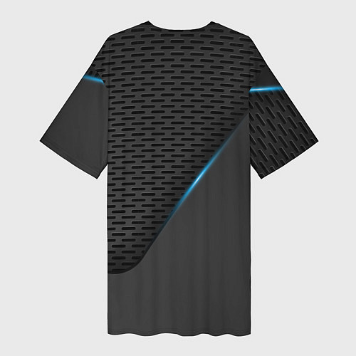 Женская длинная футболка Detroit RK900 / 3D-принт – фото 2