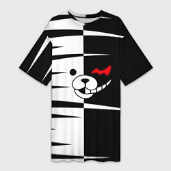 Женская длинная футболка Monokuma