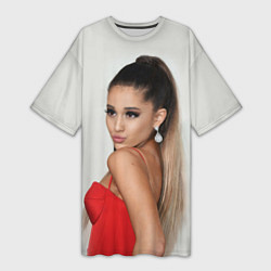 Женская длинная футболка Ariana Grande Ариана Гранде