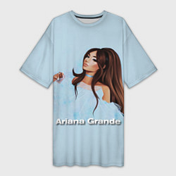 Женская длинная футболка Ariana Grande Ариана Гранде