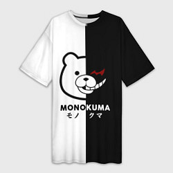 Женская длинная футболка Monokuma