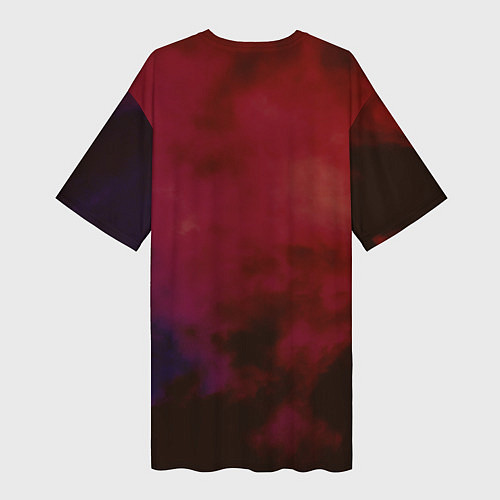 Женская длинная футболка Второе дитя / 3D-принт – фото 2