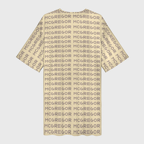 Женская длинная футболка MCGREGOR / 3D-принт – фото 2