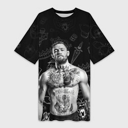 Женская длинная футболка CONOR McGREGOR