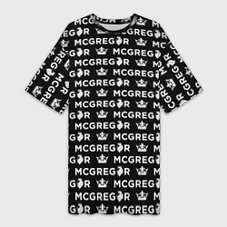 Женская длинная футболка Conor McGregor