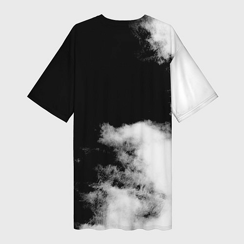 Женская длинная футболка ВДВ / 3D-принт – фото 2
