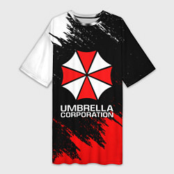 Женская длинная футболка UMBRELLA CORP