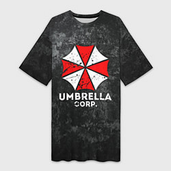 Женская длинная футболка UMBRELLA CORP