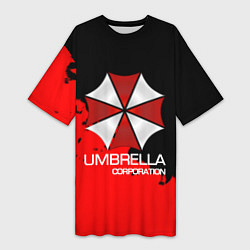 Женская длинная футболка UMBRELLA CORP