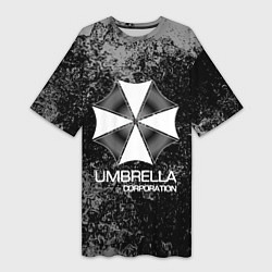 Женская длинная футболка UMBRELLA CORP