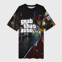 Женская длинная футболка Grand Theft Auto V