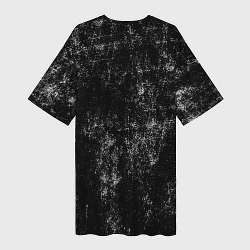 Женская длинная футболка Всё идёт по плану / 3D-принт – фото 2