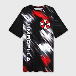 Футболка женская длинная UMBRELLA CORPORATION, цвет: 3D-принт