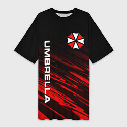 Женская длинная футболка UMBRELLA CORPORATION