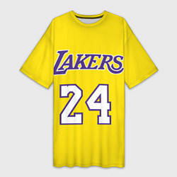 Женская длинная футболка Kobe Bryant 24
