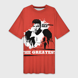 Женская длинная футболка The Greatest