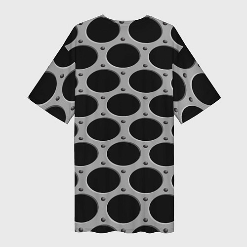 Женская длинная футболка MERCEDES-BENZ / 3D-принт – фото 2