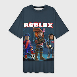 Женская длинная футболка ROBLOX