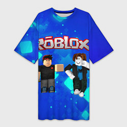 Женская длинная футболка ROBLOX