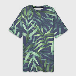 Женская длинная футболка Арт из джунглей